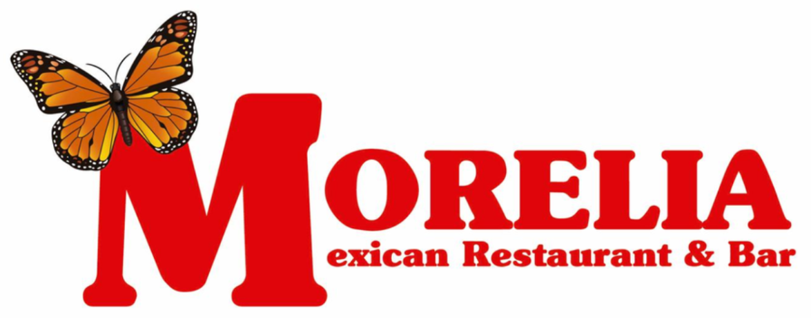 Morelia Mexican Restaurant & Bar logo with monarch butterfly